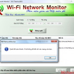 WiFiNetworkMonitor 3.0 - Phần mềm giám sát wifi 2