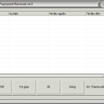 PDF Password Remover 4.0 - Xóa mật khẩu file PDF 1