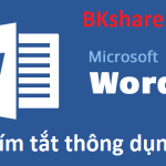 Tổng hợp các phím tắt trong Microsoft word 2