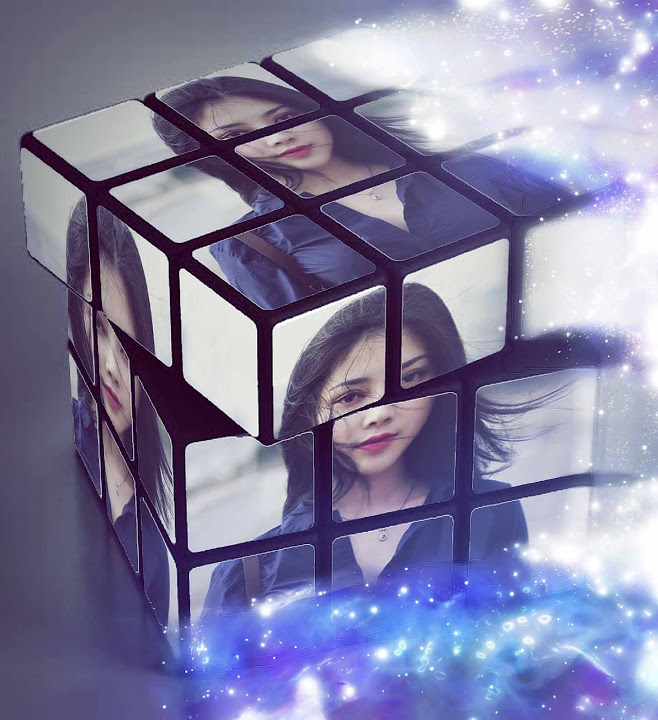 Hướng dẫn ghép ảnh vào Rubik đẹp bằng Photoshop