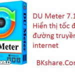DU Meter 7.11 - Hiển thị tốc độ đường truyền internet 3