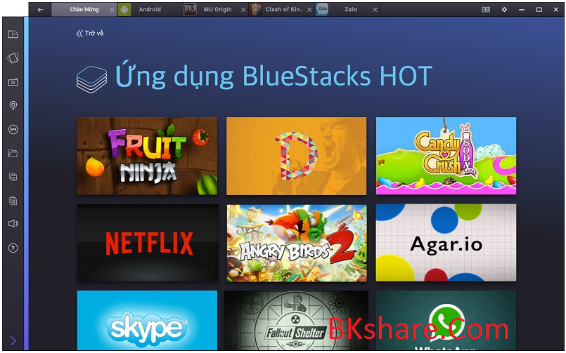 Download BlueStacks 2 - Phần mềm giải lập Android cho PC