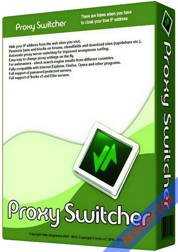 Proxy Switcher Pro Full Key - Phần mềm đổi proxy đơn giản