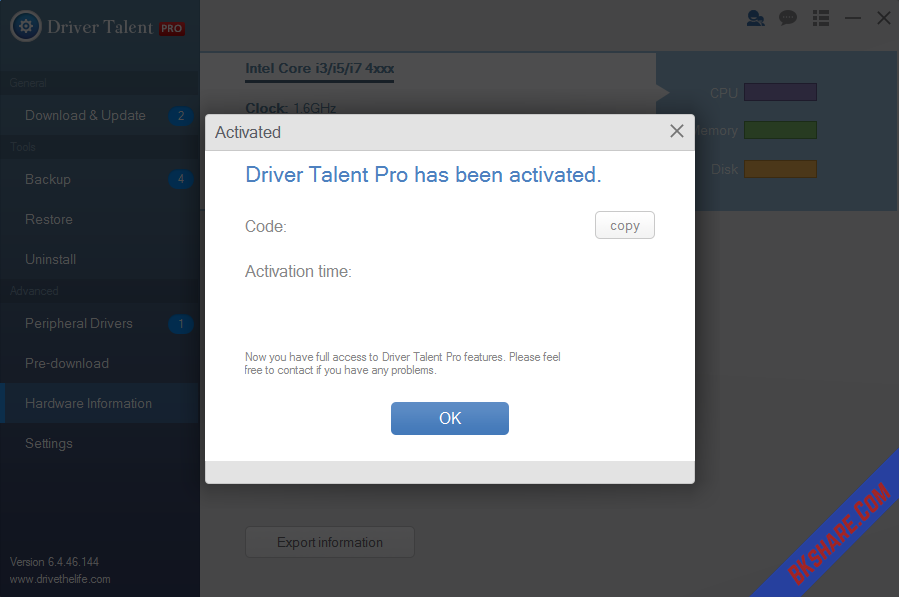 Driver Talent Pro Full Key mới nhất - Cập nhật Driver cho Windows