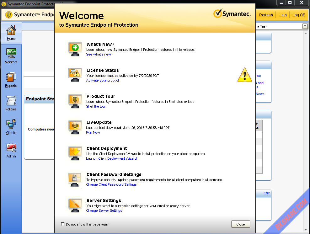 Symantec Endpoint Protection Manager 12.1 bản quyền đến 2030