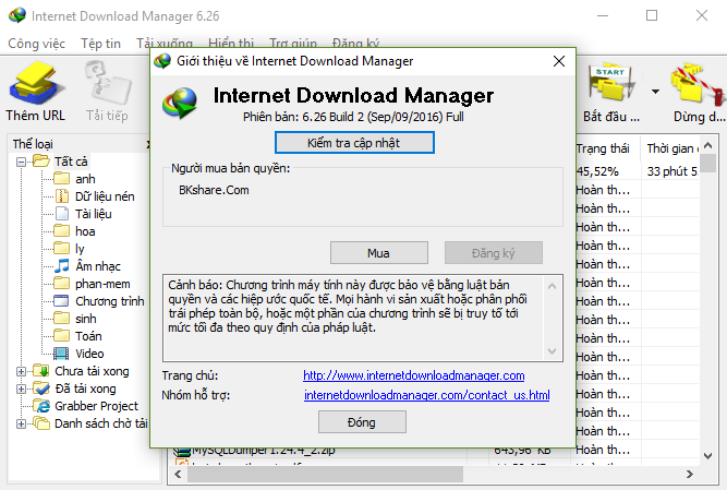Tải phần mềm IDM 6.26 Full bản quyền mới nhất miễn phí