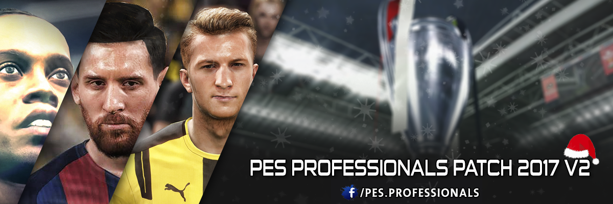 PES Professionals Patch 2017 V2 AIO - Patch PES 2017 mới nhất