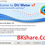 DU Meter 7.22 Full Key mới nhất - Phần mềm hiển thị tốc độ Internet