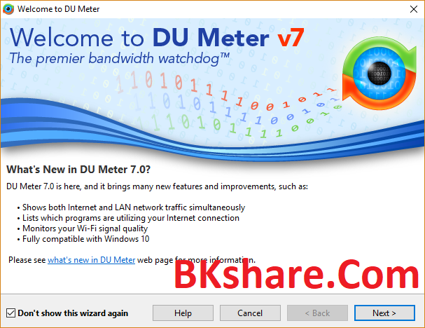 DU Meter 7.22 Full Key mới nhất - Phần mềm hiển thị tốc độ Internet