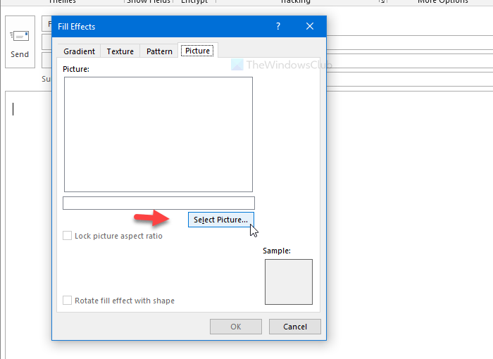 Cách thêm hoặc thay đổi hình nền trong Outlook email